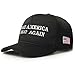 Baseball Cap, Baseball Hat Adjustable Cotton Plain Cap, Polo Style Low Profile Letter Make America Great Again Hat