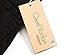 Men's Black Biker Jeans Slim Straight Stretch Skinny Fit Moto Denim Jeans,W32,Black