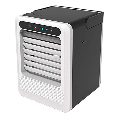 Zoomarlous Personal Air Conditioner Fan,Mini Air Cooler USB Charging Mute Humidification Energy-Saving Air Conditioner Fan