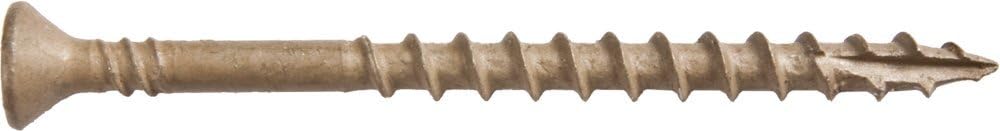 PAM Fastening Technology WDCH8212 ACQ Compliant Coating Coarse Thread Collated 8 x 2-1/2-Inch Screw, 1000 Screws per Box