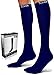 SB SOX Lite Compression Socks for Men & Women (15-20mmHg) – Best Compression Socks for Travel, Sports, and Daily Wear - XXL Sizes too! (Solid Navy, L/XL)