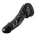 Sexflesh Big Black Bob Suction Cup Dildo, 11 Inch