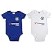 Chelsea FC Baby Set of Two Bodysuits Onesies 0-3 Months - Authentic, licensed product - One onesie is blue, the other white - Make sure the little Chelsea FC soccer fan looks great all season long!