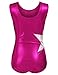 Arshiner Kid Girls Sparkling Stars Gymnastics Leotard Shiny Ballet Dance One Piece Outfit