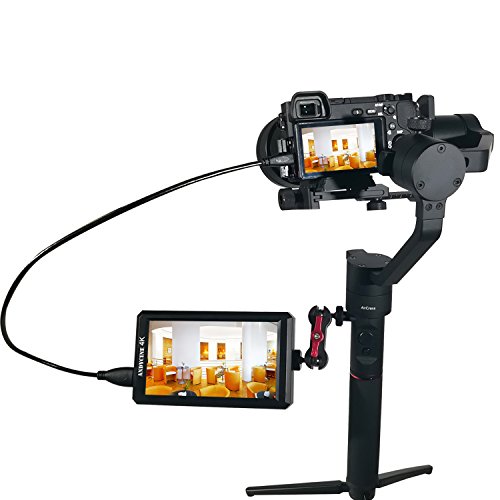 ANDYCINE A6 5.7 Inch HDMI Field Monitor 1920x1080 DC 8V Power Output Swivel Arm for Sony,Nikon,Canon DSLR and Gimbals - ANDYCINE