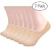 Women No Show Socks 7 Pack Invisible Non Slip Casual Low Cut Boat Flat Liner Short Cotton Socks primary