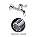 HARPOON Faucet Wall Mounted Washing Machine Taps Balcony Mop Sink Faucet Brass Single Handle Cold Garden G 1/2'' Inch Connection, Chrome