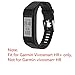 Muovrto Watch Band for Garmin Approach X40/X10, Silicone Replacement Sport Band Watch Strap for Garmin Vivosmart HR Plus