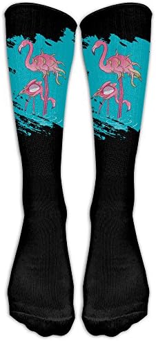 Think Pink Pitaya Flamingo Youth Cotton Crew Athletic Sock Running Socks Soccer Socks