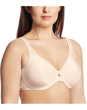 Lilyette by Bali Women's Plunge Into Comfort Keyhole Minimizer Bra
