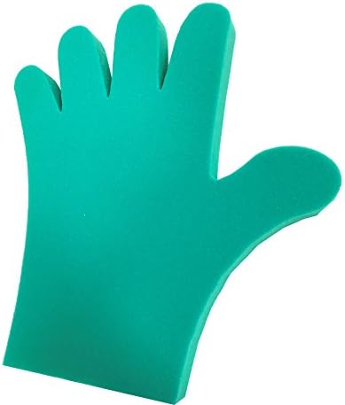 Giant Blank Open Foam Hand Green