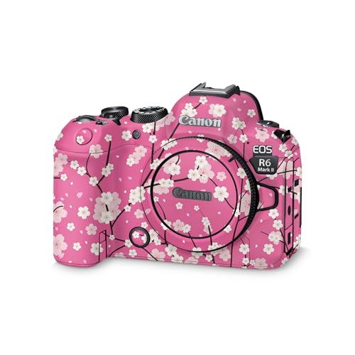 Camera Skin Compatible with Canon EOS R6 Mark II Camera (2022) - Sakura Pink -…