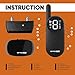 BRISONs Dog Training Collar - 3 Modes - Rechargeable Waterproof Anti Bark Collar with Remote Trainer E-Collar 1000 ft