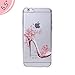 Urberry Iphone 6s Plus/ 6plus Case, Transparent Fusion Hybrid Cover [Shock Absorbent] for Iphone 6s Plus/ 6plus, Bling Diamond High Heel Case with a Screen Protector and Phone Bracket