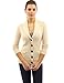 PattyBoutik Women's Shawl Collar Button Down Knit Cardigan