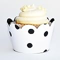 Black and White Checker Party Supplies, Harlequin Pattern, 50s Theme Decorations, Checkerboard, Race Car, Dalmatian Polka Dots, Confetti Couture, 36 Decorative Wraps