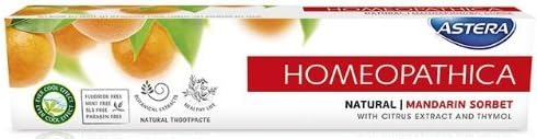 TOOTHPASTE ASTERA HOMEOPATHICA NATURAL 75ml by Astera
