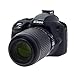 EasyCover ECND3300B Silicone Camera Case for Nikon D3300/3400 (Black)