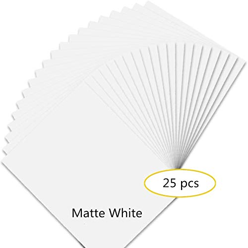 Ink Jet Printable Vinyl Sticker Waterproof Decal Paper Sheet Matte 