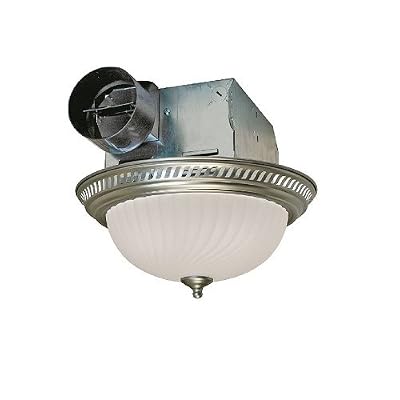 Air King DRLC702 Round Bath Fan with Light, Nickel India | Ubuy