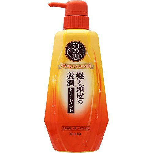 50 Megumi Rohto Hair & Scalp Youjun Hair Treatment - 400ml