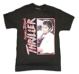 Michael Jackson Thriller Black Graphic T-Shirt - Large