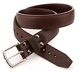 Saddleback Leather Co. Tow Belt Highest Quality Designed Leather Belts for Men Includes 100 Year Warranty