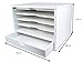 Victor W4720 Pure White Desktop Organizer