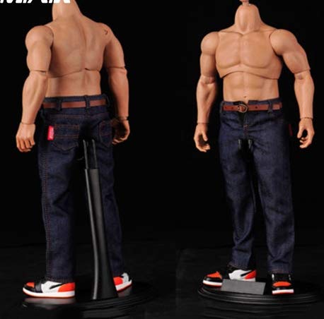 Studio one 1/6 Scale Male Clothes Classic Denim Trousers Man Jeans Pants for 12 Inch Action Figures Models Doll &Cloth for Ken Doll