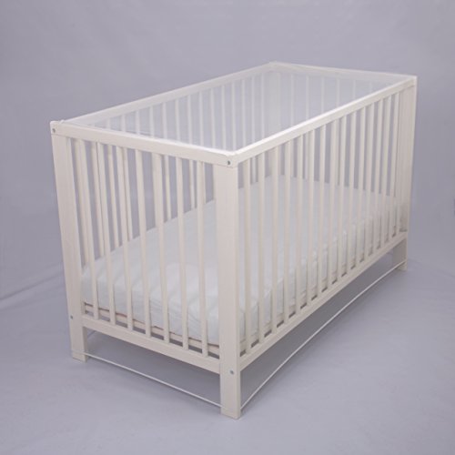 Premium baby crib mosquito net by even naturals, fits b…