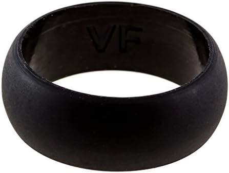 Silicone Wedding Ring for Men Wedding Band with Active Lifestyle - The Perfect Rubber Wedding Ring for Working Men - Mechanics, Police, Electricians, Firemen, Athletes, Hikers