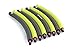 Balance 1 Weighted Slim & Exercise Hoop 3 lb (Dia.40 inch) Large, 8-Segmented, Green