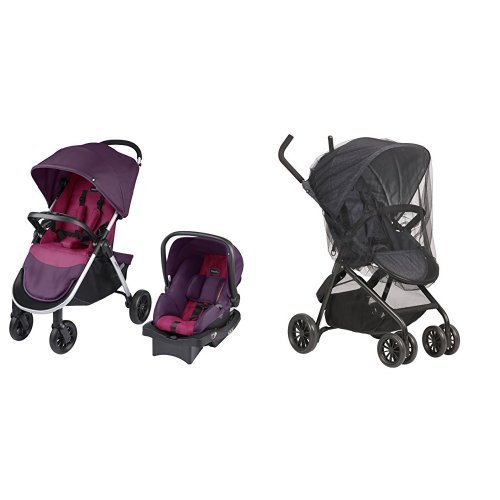 how to close evenflo folio stroller