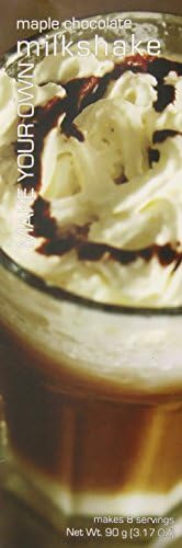 Foxy Gourmet Maple Chocolate Milkshake Mix, 3.17-Ounce Boxes (Pack of 4)