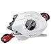 KastKing WhiteMax Baitcasting Fishing Reel - Perfect Low Profile Baitcaster Reel! 11 +1 Shielded Bearings, 17.5 Lb Carbon Fiber Drag - 5.3:1 Gear Ratio (Righthanded)