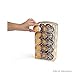 Mind Reader K-Cup Holder, Coffee Pod Holder Holds 30 K-Cups, Metal Mesh, Gold