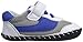 pediped Originals Cliff Sneaker, White/Blue,Large (18-24 Months)