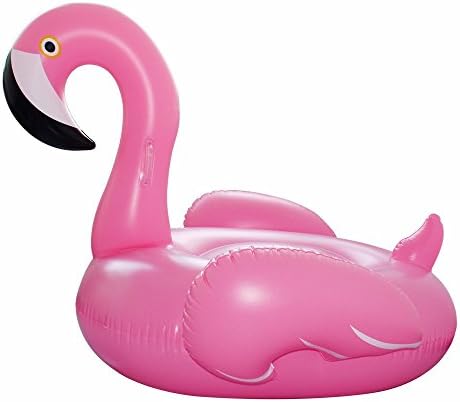 Giant Inflatable Flamingo - Heavy Duty Pool Float Raft