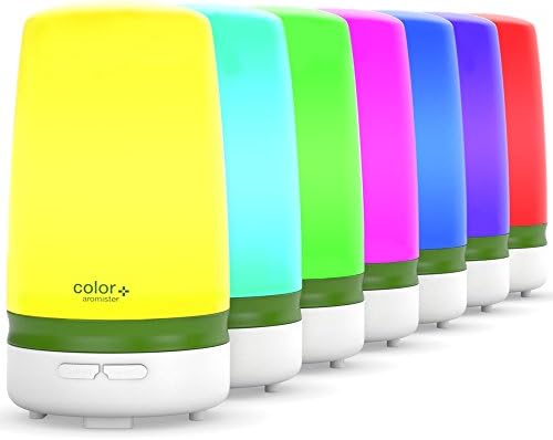PRICE BLOWOUT! Ultrasonic Aroma Diffuser - Essential Oil - 7 Color Changing Mood Lights - Auto Shut Off Feature (100 ml)