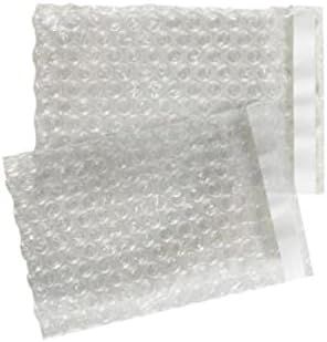 500 Pcs 4"x5.5" SELF-SEAL CLEAR BUBBLE OUT POUCHES BAGS 3/16" WRAP 4x5.5