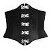 Black Butterfly 6 Inch Elastic Corset Waist Belt