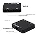 eBerry HDMI Splitter, HDMI 2 Ports 1x2 Powered Splitter V1.4 Certified for Ultra HD 2160P 4Kx2K Full HD 1080P 3D HDMI Adapter 1 in 2 out HDMI Converter Support HDCP for Blu-ray PS4 Xbox DVD HDTV