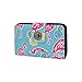 Animal Themed Prints NGIL Quilted Twist Lock Wallet
