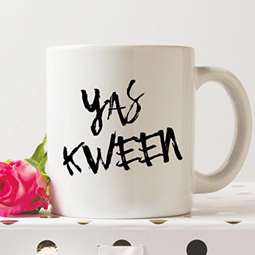 Yas Kween | 11 oz Ceramic Coffee Mug | Coffee Cup