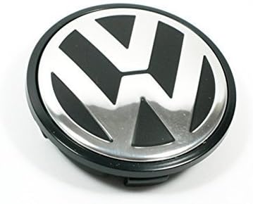 jinshan698 for Volkswagen Caddy,EOS,Golf,Jetta,Passat CC,Phaeton,Scirocco,Sharan,Tiguan,Touran,Transporter 65MM Hubcap Wheel Center Cap - Part Number 3B7-601-171 (1 Piece)