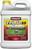 GORDON'S Triple 10 Liquid Fertilizer 10-10-10, 2.5 Gallon, 7441122