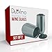 Shatterproof Stainless Steel Stemless Wine Glasses with Lid (Set of 2)- 14 oz- No Sweat, Sleek Double Wall Insulated Design- Premium Unbreakable Party Cups- Steel Wine Cup Gifts for Christmas-