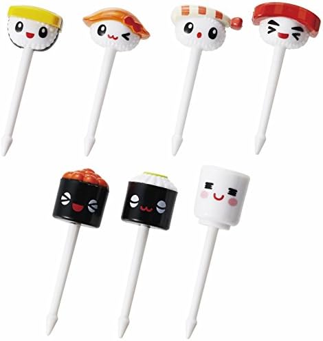 Torne P-3262 Bento Picks, SUSHI Picks, Pack of 7
