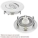 TORCHSTAR 12-Pack 4 Inch LED Gimbal Recessed Retrofit Downlight, 10W (65W Eqv.), CRI90+, Dimmable Directional Ceiling Light, Energy Star & UL, Offwhite Trim, 2700K Soft White