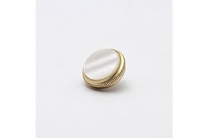 ALLIED SUPPLY COMPANY Finger Button for Getzen, Conn, and Olds Trumpet/Cornet, (Brass) 8x32